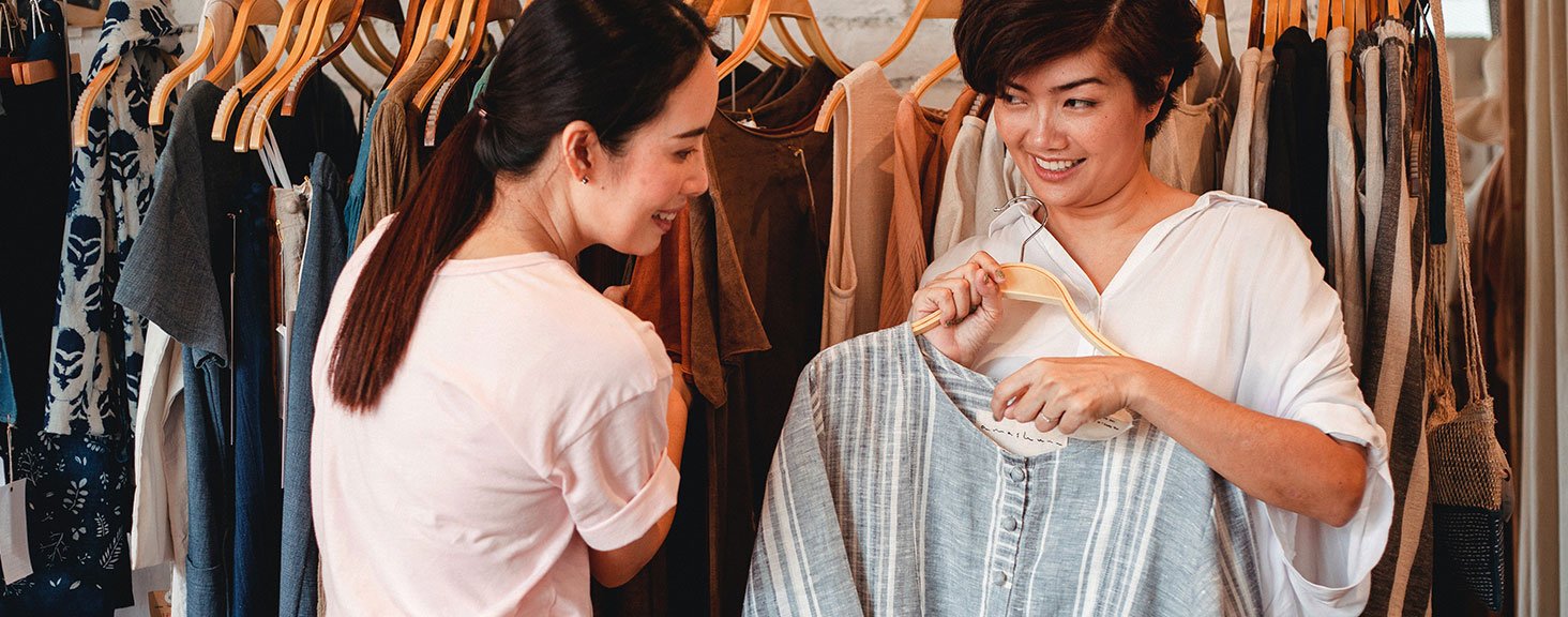 Woman Showing Clothes Woman Showing Clothes